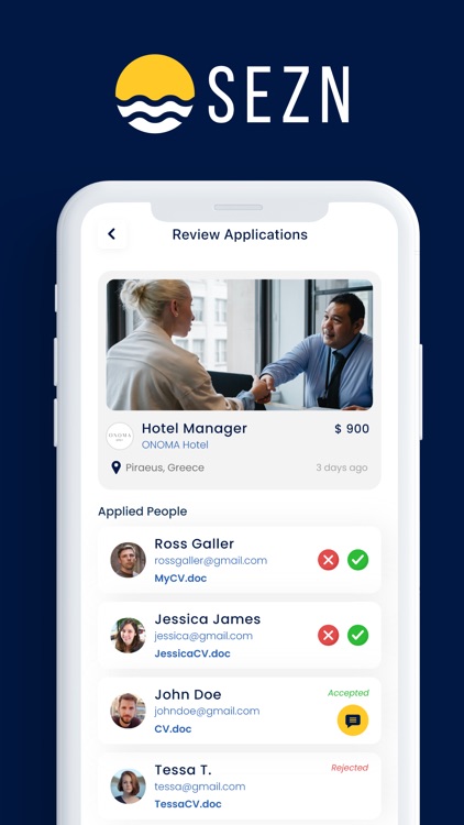 Sezn: Hospitality Jobs screenshot-5