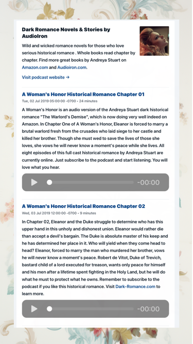 Dark Romance Novels Screenshot