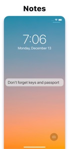 Lock Screen Notes Maker screenshot #3 for iPhone