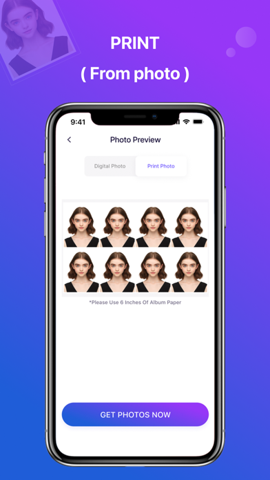 AI Passport - Visa & ID photos Screenshot