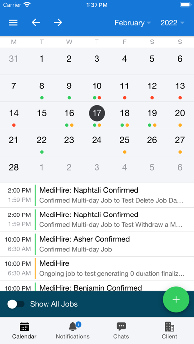 MediHire Screenshot
