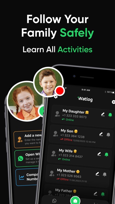 Watlog - Online Tracker iPhone app afbeelding 1