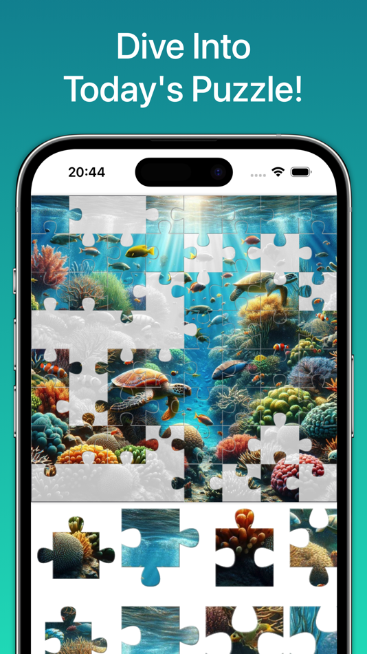 Puzzles Daily: A Jigsaw A Day - 1.8 - (iOS)