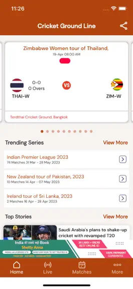Game screenshot Cricket Ground Line apk