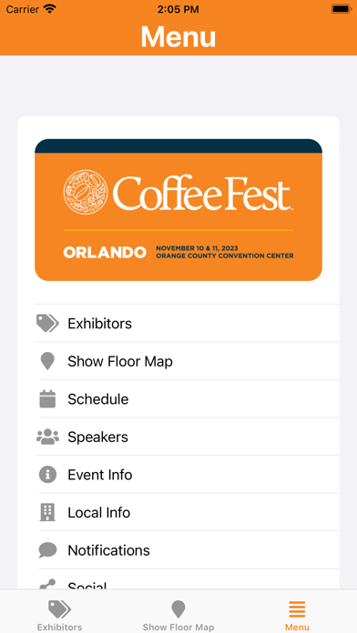 Coffee Fest Orlando Screenshot
