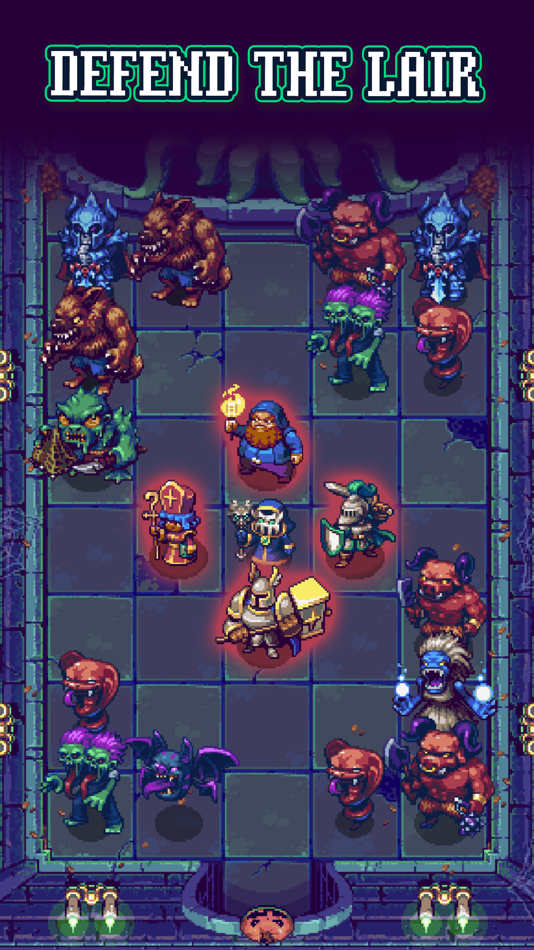 #5. NecroMerger - Idle Merge Game (iOS) Bởi: Grumpy Rhino Games LTD