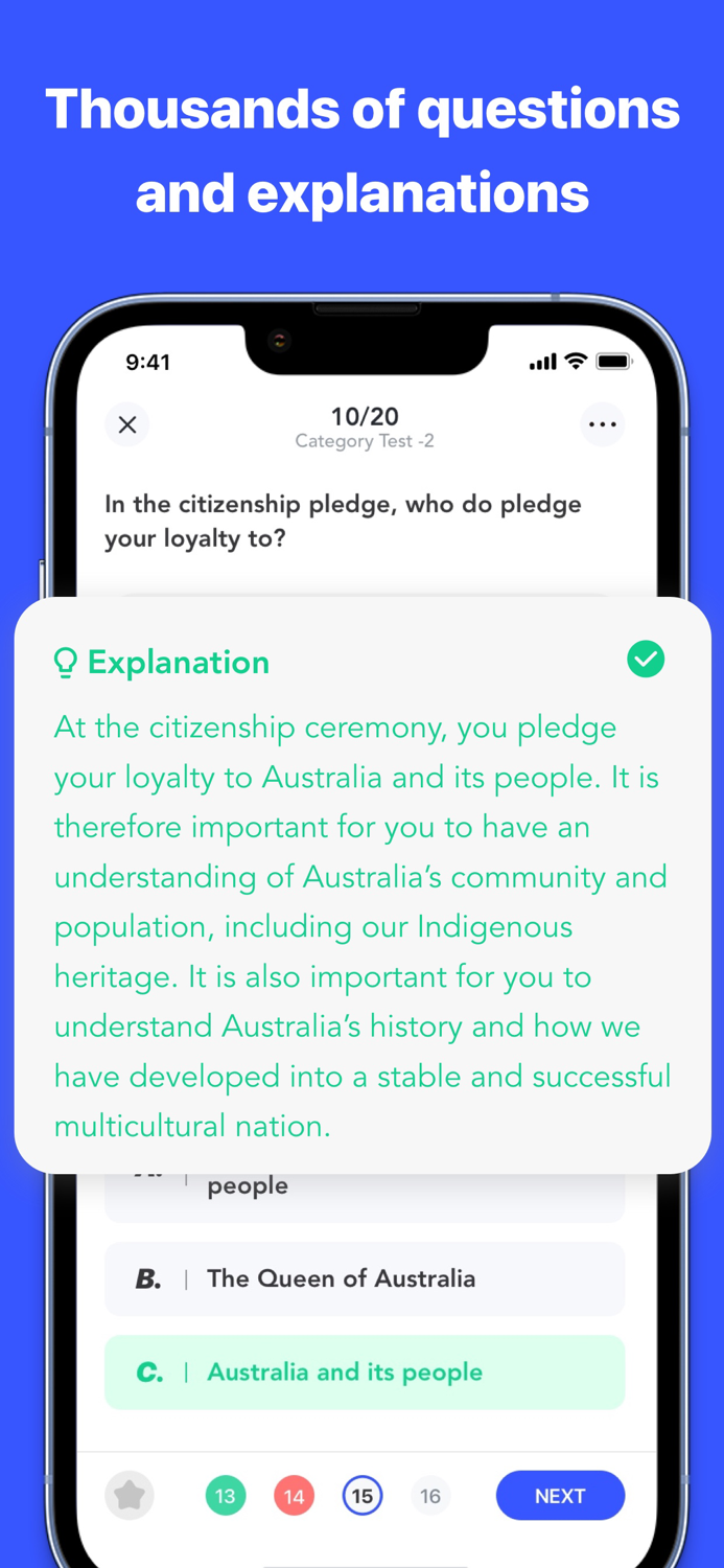 Citizenship Test AU 2023 prep
