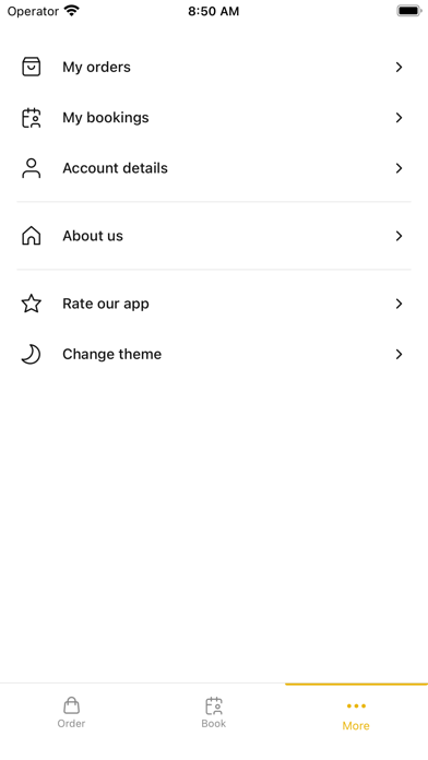 Galati’s Ristorante Screenshot