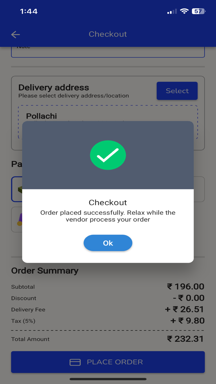 box food online delivery app
