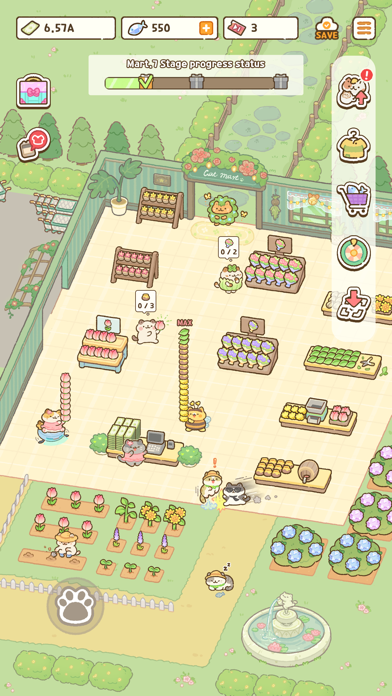 Cat Mart: Cute Grocery Shop Screenshot