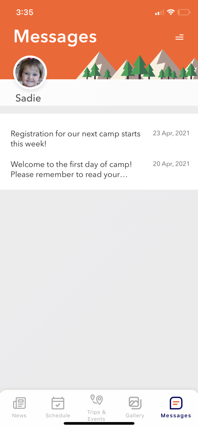 The Camp App