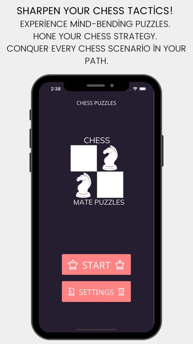 Chess Mate Puzzle Screenshot 2 - AppWisp.com Chess Mate Puzzle Screenshot 2 - AppWisp.com