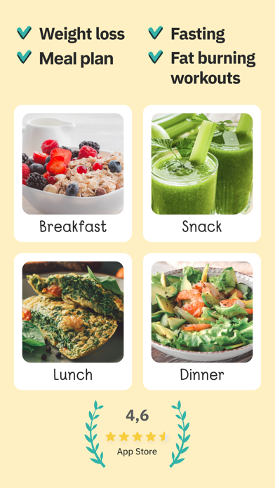 Unimeal: Diet and Fasting Screenshot