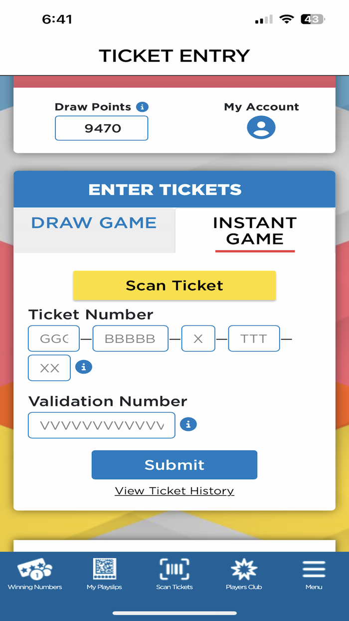 DE Lottery Players Club