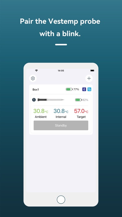 Vestemp Screenshot