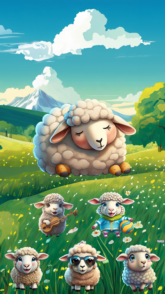 Wooly Sheep Stickers - 1.0 - (iOS)