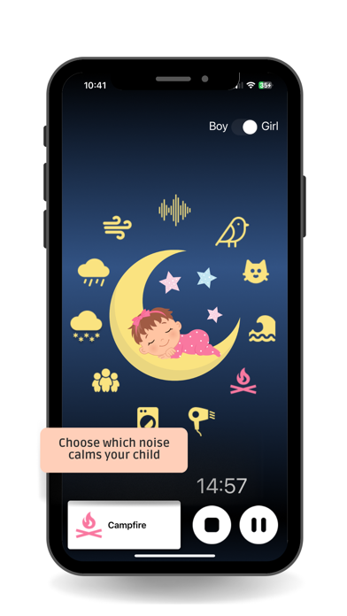 White Noise: Baby Sleep Sound Screenshot