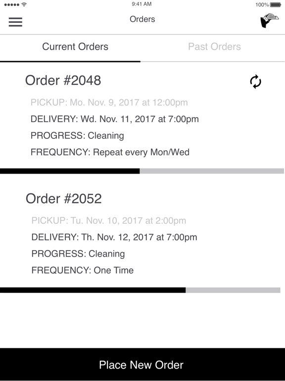 Laundry Butler For You iPad screenshot 3 - Lifestyle app