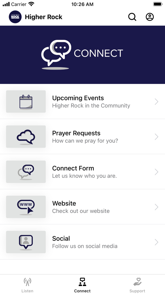 #2. Higher Rock Radio (iOS) 由: Calvary Chapel meridian, Inc