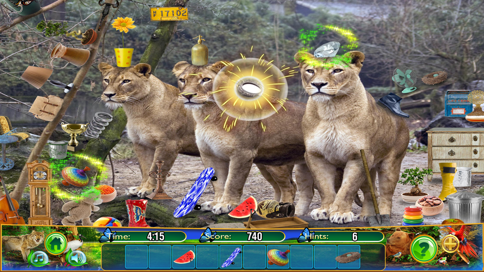 #7. Hidden Objects Animal Kingdom (iOS) Podle: Brainfull, LLC