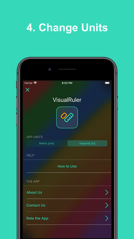 #4. VisualRuler 2.0 (iOS) 由: altaibayar tseveenbayar