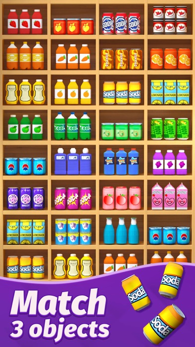 Goods Sort™ -Triple Busters 3D Screenshot