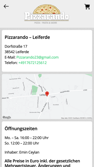 Pizzarando Leiferde Screenshot