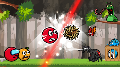 Red Hero Ball: Roller Ball 4 Screenshot