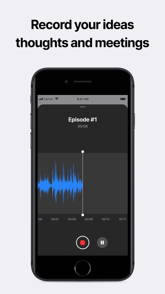 #5. Notetalk: Speach to Text (iOS) 由: Dmytrii Hyriavenko