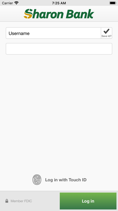 Sharon Bank BIZ Mobile Screenshot