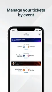 uefa vip pass iphone screenshot 3