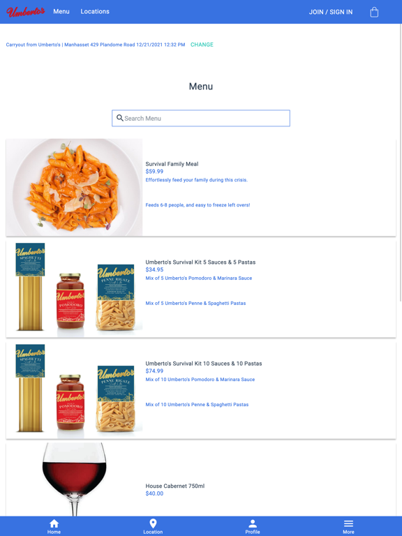 Screenshot #6 pour Umberto's Family Rewards