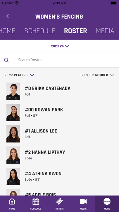 Northwestern Wildcats Screenshot