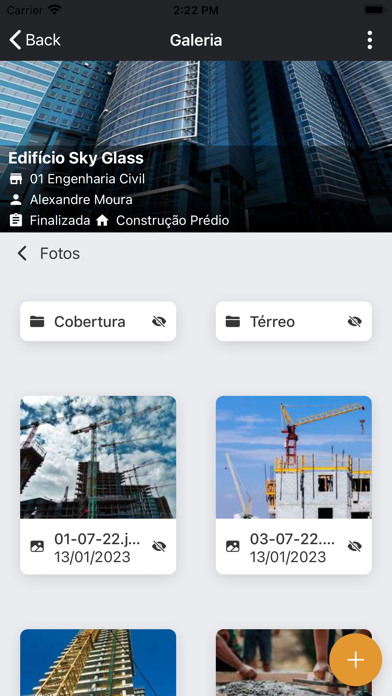 Obra Prima App Screenshot