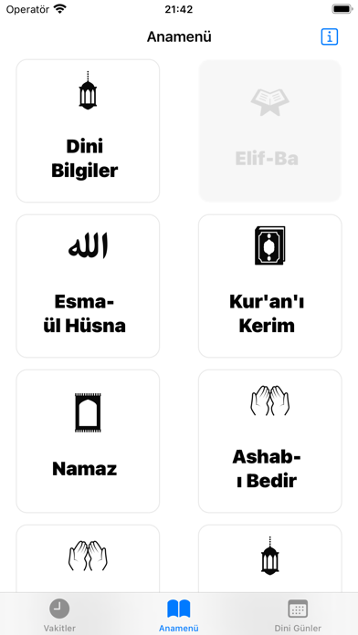 Islam App - Ezan, Kuran, Namaz Screenshot