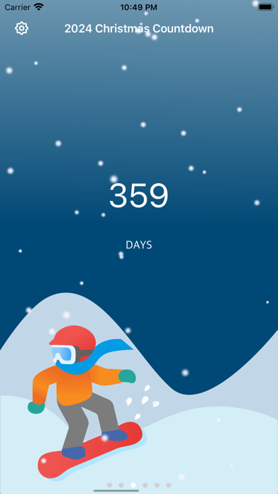 2024 Christmas Countdown Screenshot