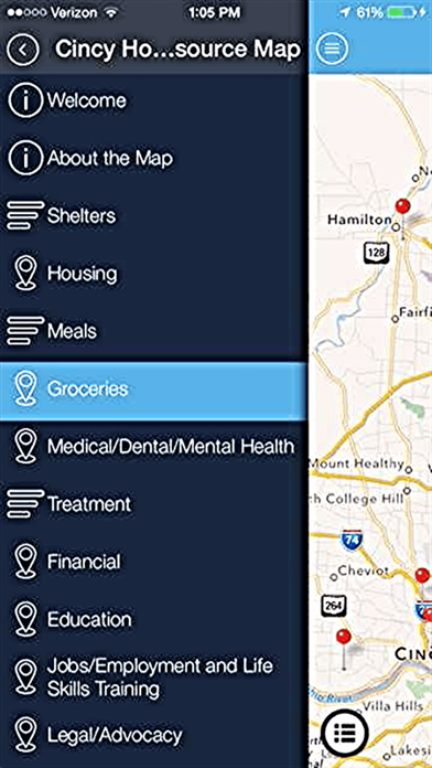 Screenshot #2 pour Cincy Homeless Resource Map