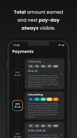 Soundreef screenshot 4