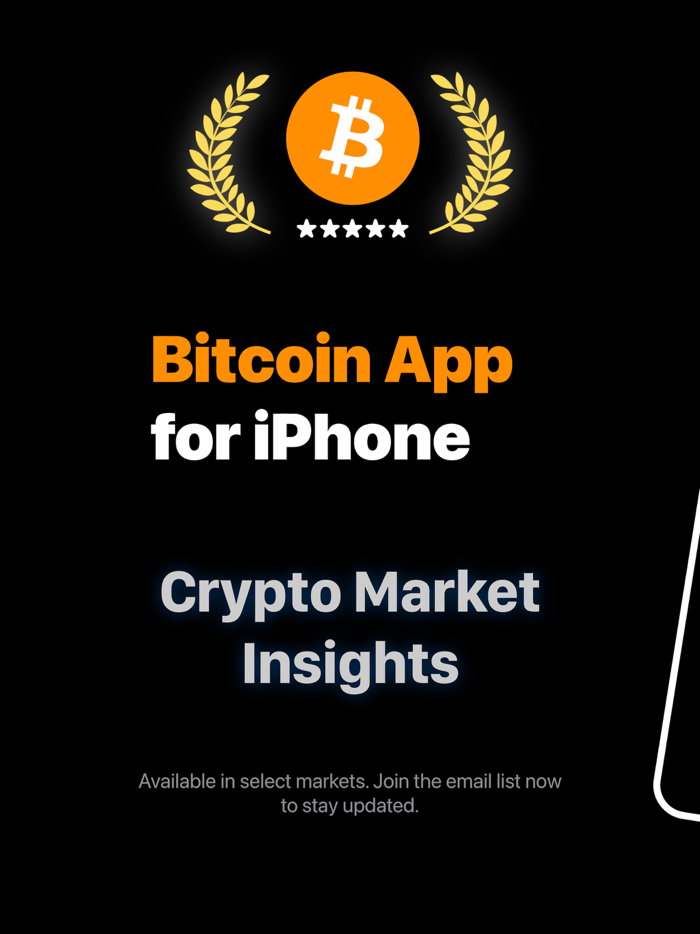 Bitcoin App for iPhone