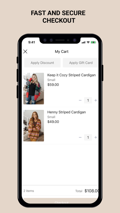 Fallon Ave Boutique Screenshot