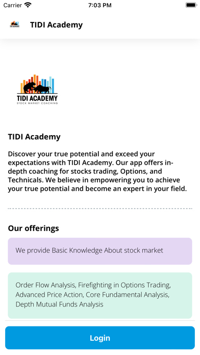 TIDI Academy Screenshot