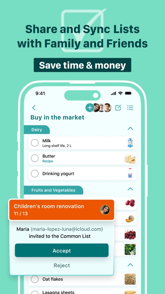 Grocery list. Shopping list - 2.15.1 - (iOS)