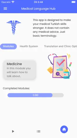 Game screenshot Medical Language Hub mod apk