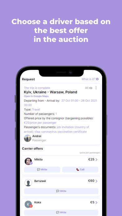 Sharry: Bus,coach & carpooling Screenshot