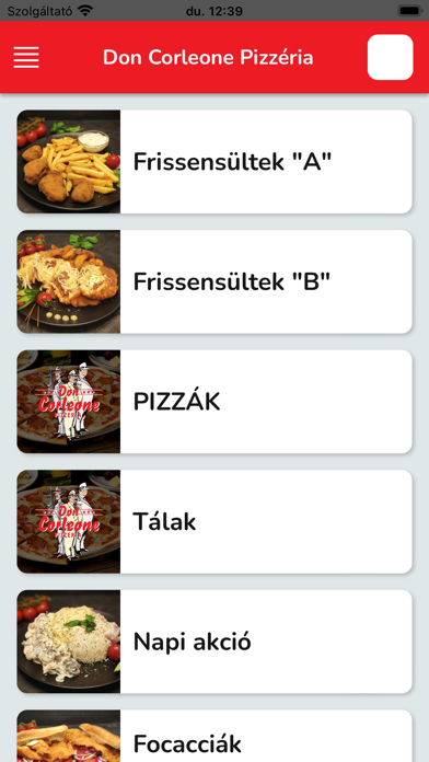 Don Corleone Pizzéria Screenshot