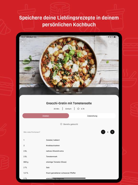 Screenshot #6 pour ZauberTopf Rezepte