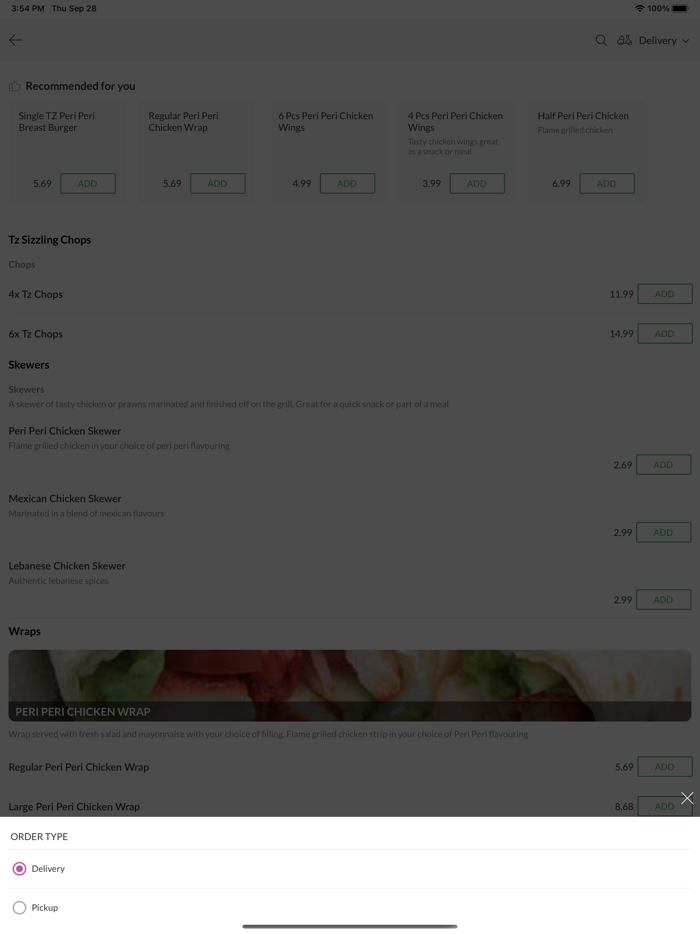 Tz Peri Peri Loughton