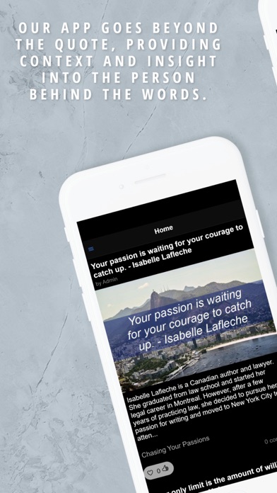 Inspirational Quotes & Wishes Screenshot