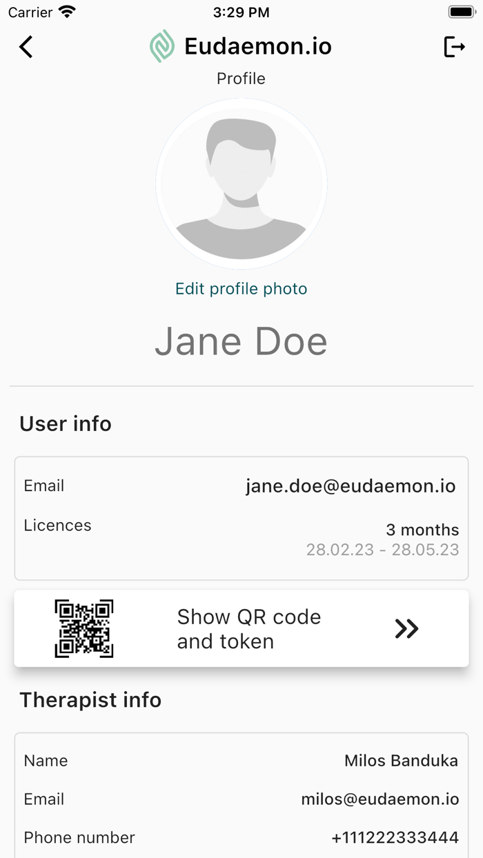 Eudaemon.io - Physiotherapy