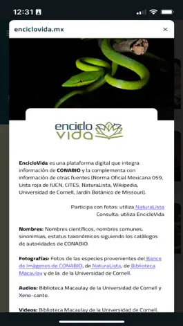Game screenshot Enciclovida hack